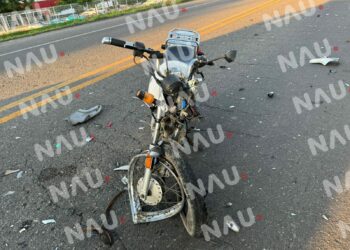 Accidente en Tapachula deja dos motociclistas lesionados