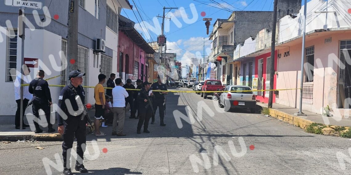 Asesinan a una persona en el centro de Tapachula
