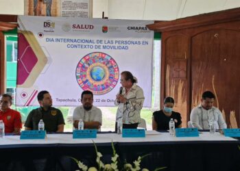 Feria de Salud para Migrantes en Tapachula.