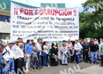 Fracasa convocatoria de transportistas acusados de vender concesiones, cada vez están más solos