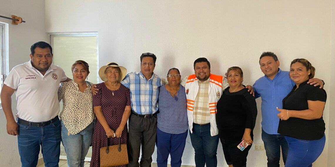 Se reúne PC y líderes Comerciantes para Fortalecer la Seguridad en Panteones de Tapachula