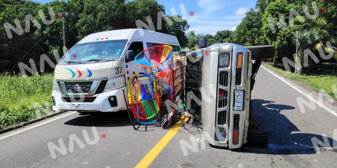 Un muerto y un herido en accidente múltiple provocado por un camión de volteo en Mazatán.