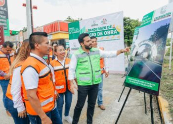 Víctor Saldaña da banderazo de obra que le cambiará el rostro a Cacahoatán.