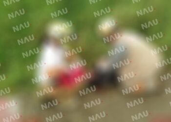 Accidente en motocicleta en carretera El Manzano: joven es trasladado al hospital