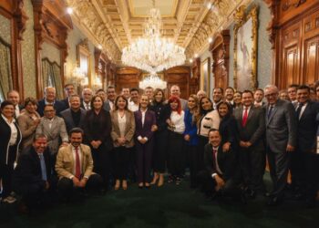 Asiste Rutilio Escandón a reunión de seguimiento a la implementación del IMSS-Bienestar, encabezada por Claudia Sheinbaum