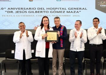 CelebraRutilio Escandón 10º Aniversario del Hospital General “Dr. Jesús Gilberto Gómez Maza”