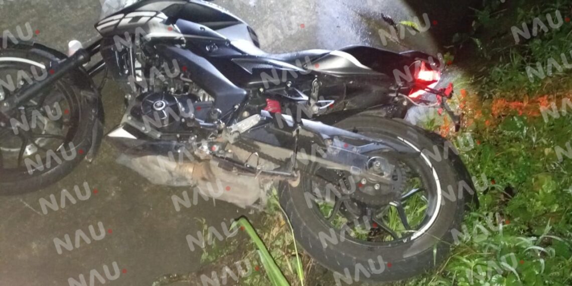 Motociclista fallece en accidente en Cacahoatán