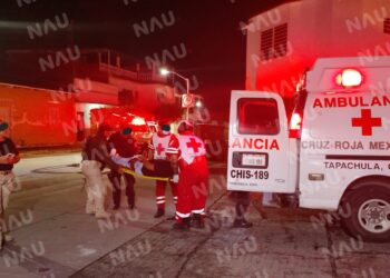 Dos hombres resultan heridos por arma de fuego durante un asalto en Tapachula