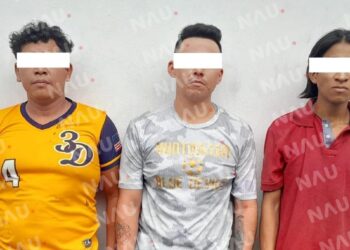 Detienen a tres hombres por posesión de arma de fuego en Tapachula