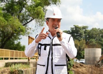 Rutilio Escandón beneficia con más infraestructura vial al pueblo de Mazatán
