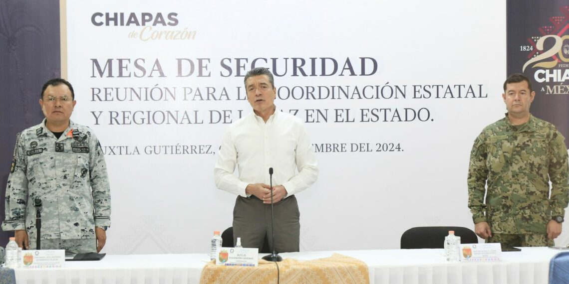 Destaca Rutilio Escandón marchas pacíficas por el Día Internacional de la Eliminación de la Violencia contra la Mujer