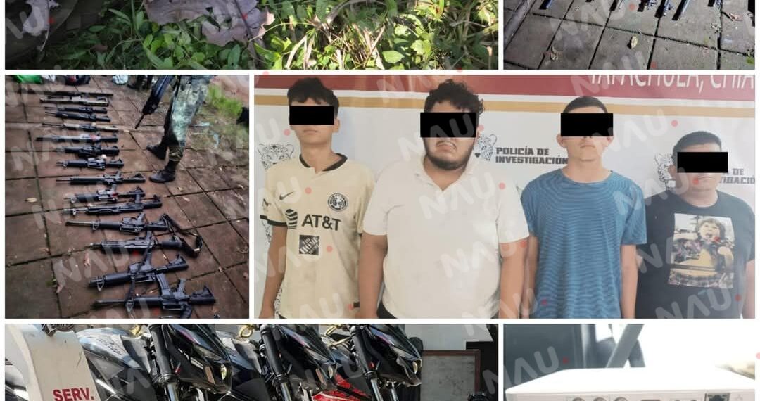 Desmantela Fiscalía General del Estado centro de operaciones delictivo y detiene a secuestradores de migrantes