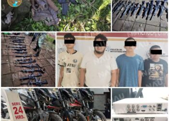 Desmantela Fiscalía General del Estado centro de operaciones delictivo y detiene a secuestradores de migrantes