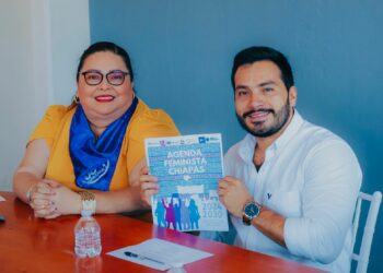 Víctor Saldaña promueve la seguridad y derechos de las mujeres en Cacahoatán.