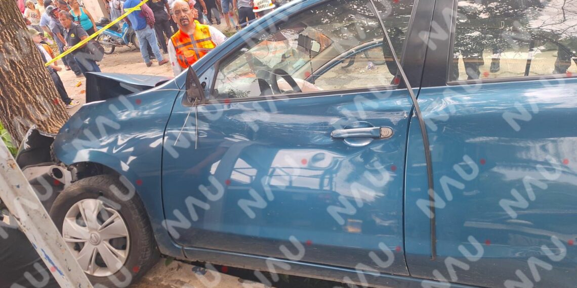 Accidente en Tapachula deja a vendedor de helados en estado crítico