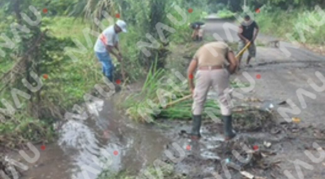 Se encharca viviendas de las familias en la zona baja de Tapachula