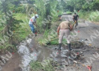 Se encharca viviendas de las familias en la zona baja de Tapachula