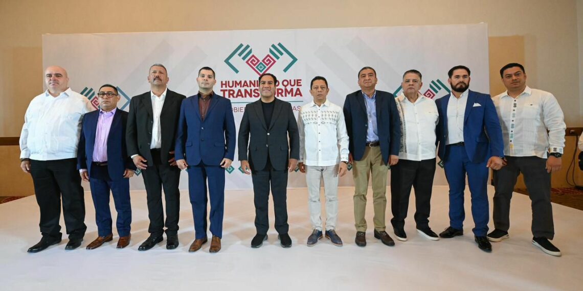 Eduardo Ramírez presenta al Gabinete de Seguridad que lo acompañará en su gobierno