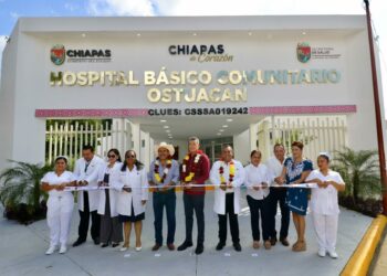 Inaugura Rutilio Escandón reconversión del Hospital Básico Comunitario de Ostuacán