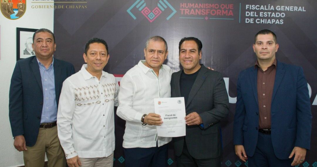 Eduardo Ramírez y Jorge Llaven refrendan trabajo conjunto por la paz de Chiapas