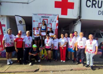 Éxito total en la 3era Carrera de la Cruz Roja Mexicana en Tapachula