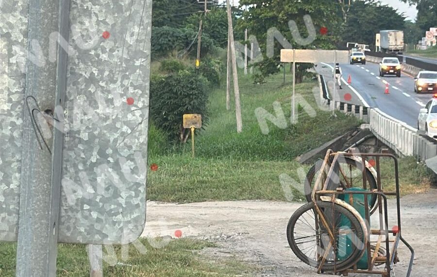 Un accidente en la carretera Tapachula-Huehuetán dejó una persona sin vida tras ser atropellada