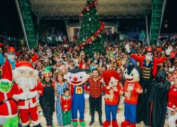El Árbol Navideño de Cacahoatán brilla con la fuerza y alegría de la gente
