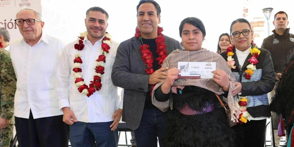 Eduardo Ramírez, Rosa Icela Rodríguez y Omar García Harfuch encabezan la presentación de la Estrategia de Construcción de Paz en Chiapas