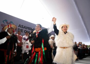 Eduardo Ramírez y titulares de la SEP e INEA encabezan Asamblea General de los Pueblos de Chiapas por la Alfabetización