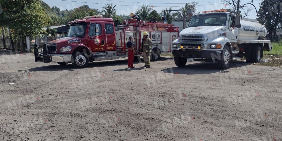 Incrementan incendios en Tapachula: Protección Civil y Bomberos refuerzan atención