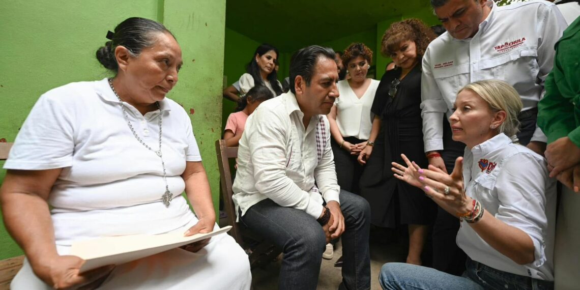 Visita Eduardo Ramírez el Albergue Jesús el Buen Pastor, en Tapachula