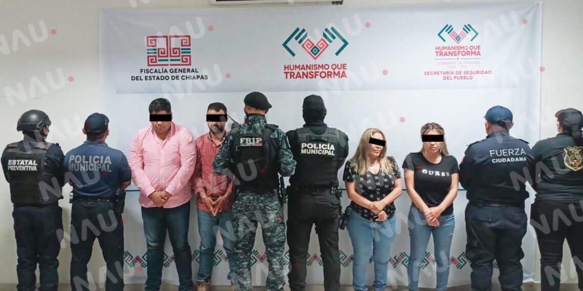 FGE, SSP y Policía Municipal liberan a 4 personas y detienen a presuntos responsables de secuestro