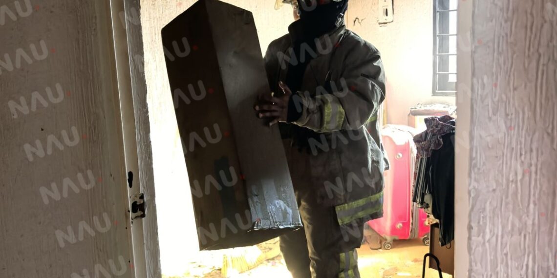 Incendio en edificio de Tapachula moviliza al cuerpo de bomberos