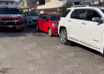 Carambola vehicular causa caos vial en Tapachula