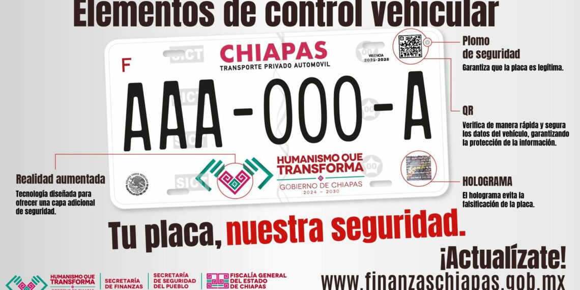 En Chiapas, no se pagará doble refrendo y se garantiza el libre tránsito