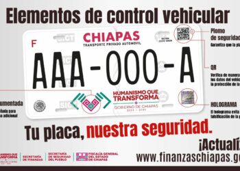 En Chiapas, no se pagará doble refrendo y se garantiza el libre tránsito