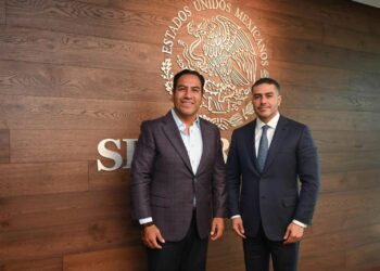Eduardo Ramírez se reúne con Omar García Harfuch