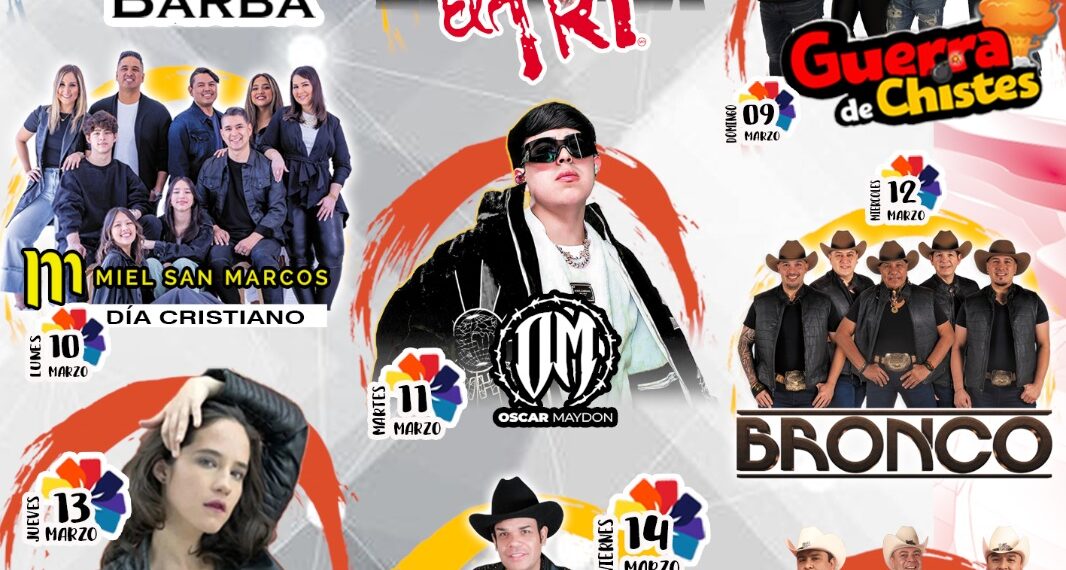 PRESENTAN CARTELERA MASIVO Y PALENQUE DE LA EXPO FERIA TAPACHULA 2025