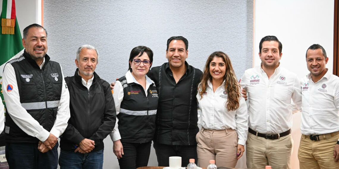 Gobierno de Chiapas y CNPC refuerzan estrategias preventivas para la temporada de incendios forestales, lluvias y ciclones tropicales 2025