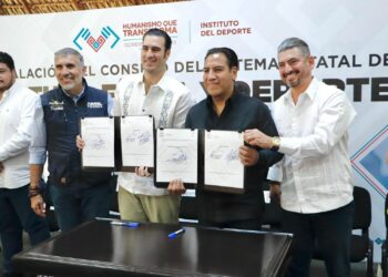 Titular de Instituto del Deporte firma instalación del Consejo del Sistema Estatal de Cultura Física y Deporte