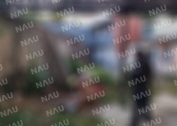 Hombre sufre caída desde una barda en la Colonia Laureles 2