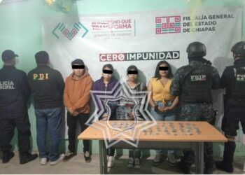 Cateo en San Cristóbal de Las Casas deja cuatro detenidos por posesión de droga