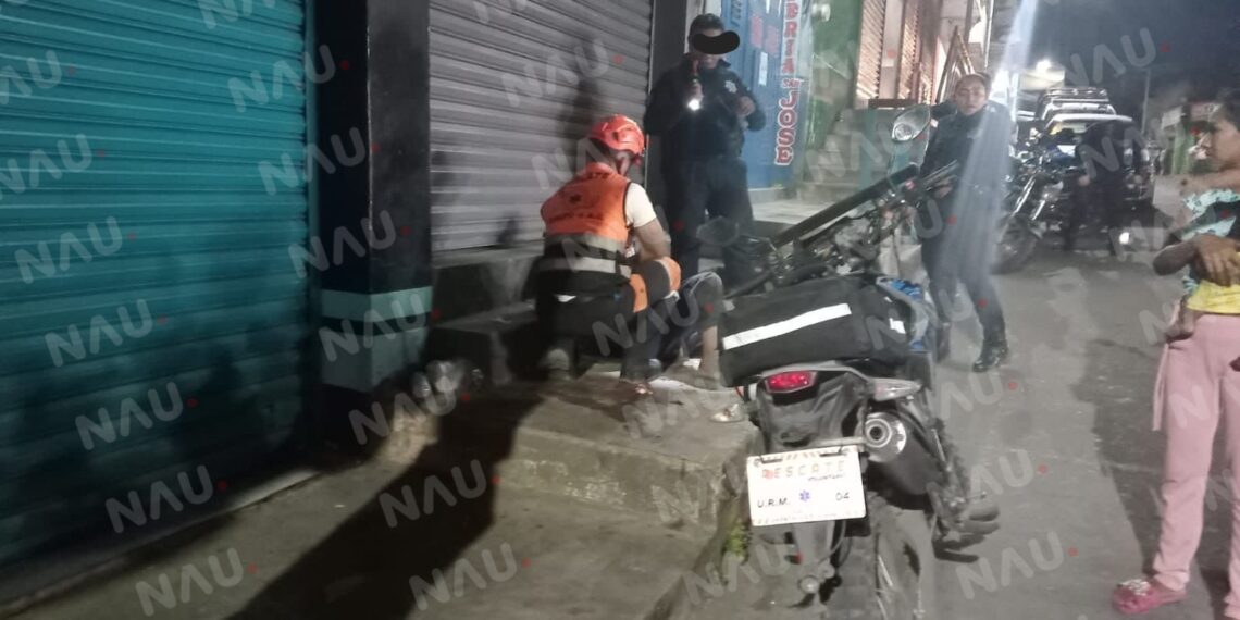 Hombre de 60 años resulta herido en vía pública en Tapachula