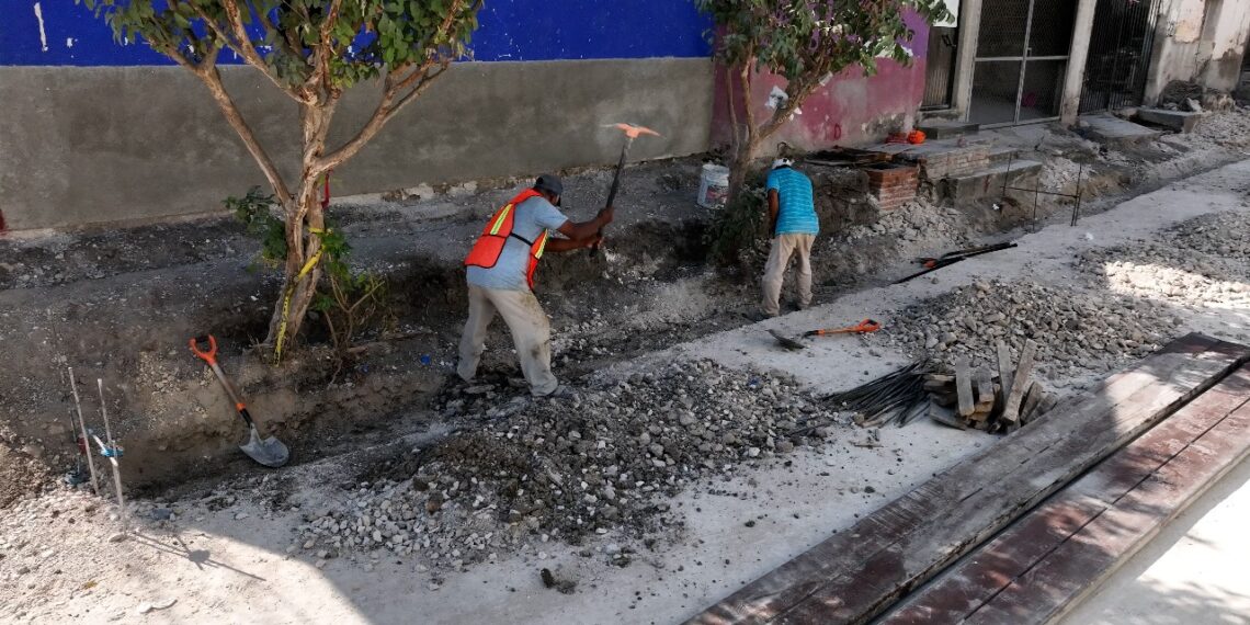 Mejoramos la infraestructura vial en la Francisco I. Madero: Ayuntamiento de Tuxtla