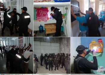 Decomisan celulares y estupefacientes en penales de Chiapas