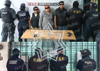 Cateo en tienda de abarrotes deja tres personas detenidas por presunta posesión de drogas