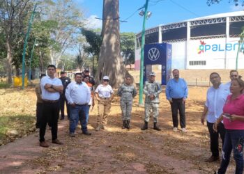REALIZAN RECORRIDO DE SEGURIDAD EN LA EXPO FERIA TAPACHULA 2025