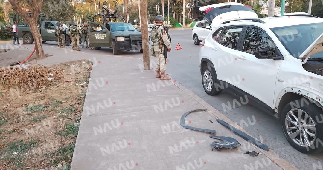 Convoy del Ejército Provoca Choque y Evade Responsabilidad