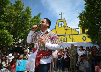 Eduardo Ramírez y el pueblo de Pantelhó se comprometen por la construcción de la paz duradera