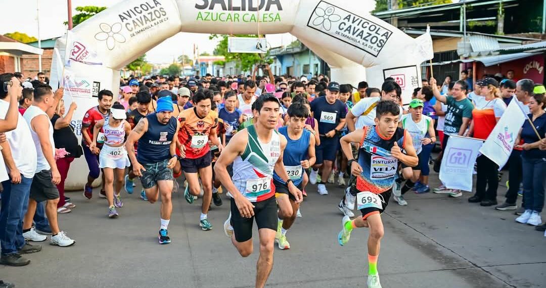 Gran éxito de la Carrera Familiar por la Amistad, organizada por el Isstech en Tapachula
